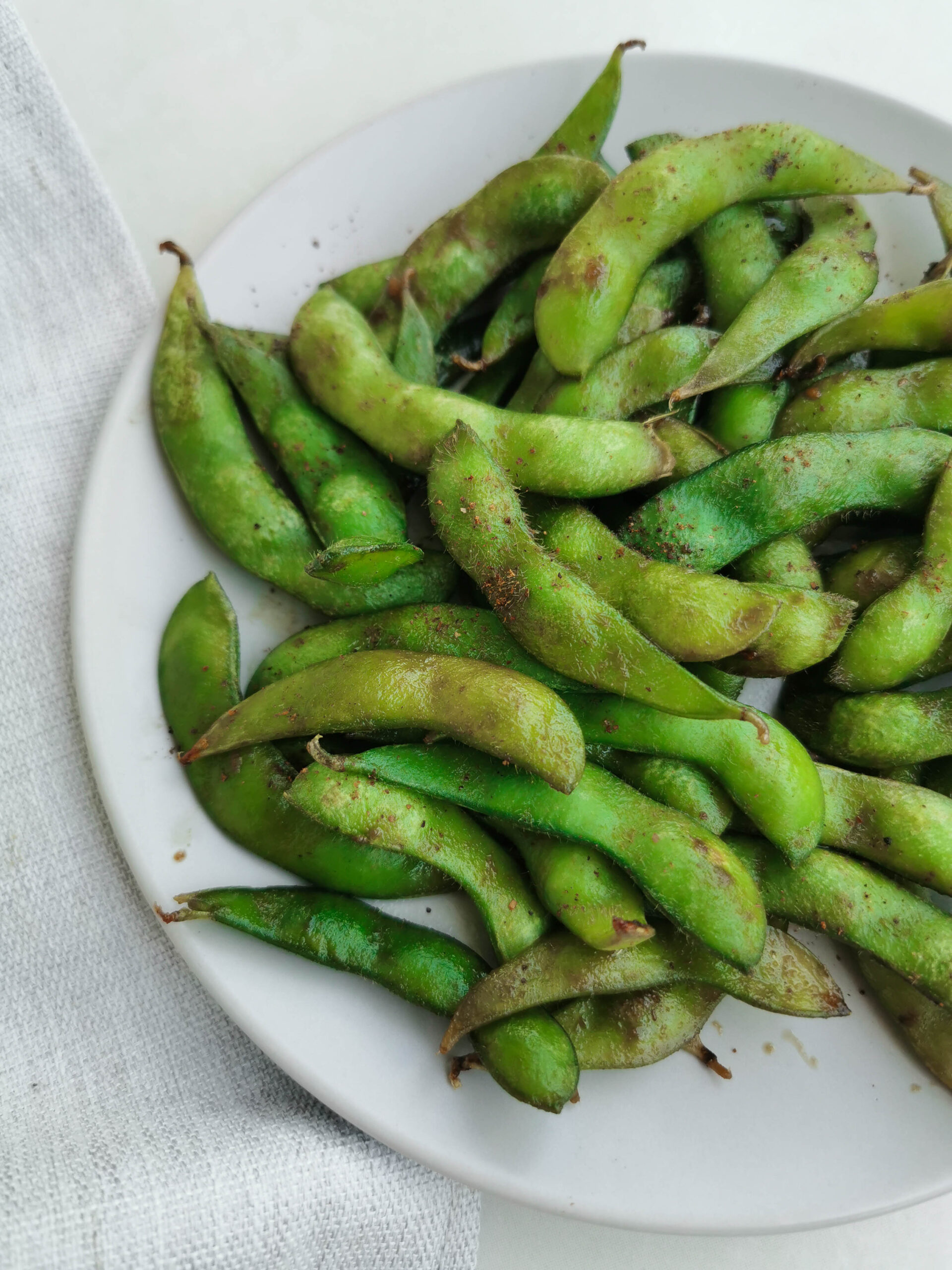 Edamame receta - Estilo Crocante